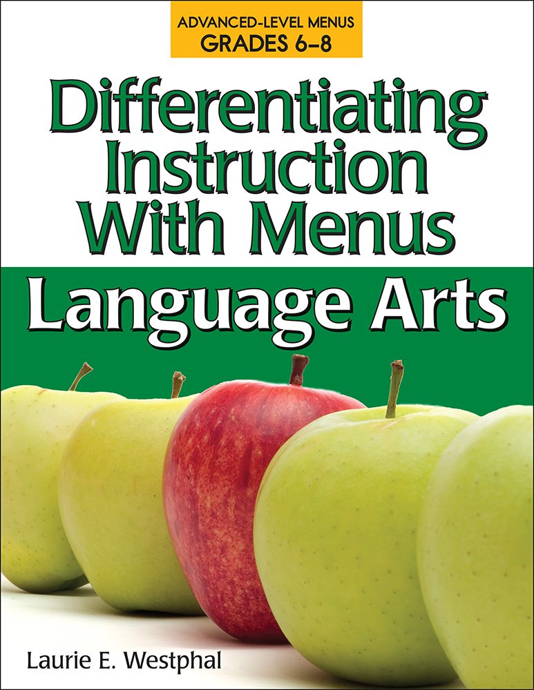 Differentiating Instruction with Menus: Language Arts (Grades 68),Used
