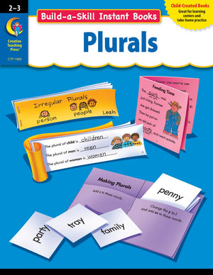 Buildaskill Instant Books: Plurals, Gr. 2 3,New