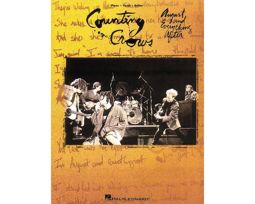 Counting Crows: August and Everything After: Piano, Vocal, Guitar,Used