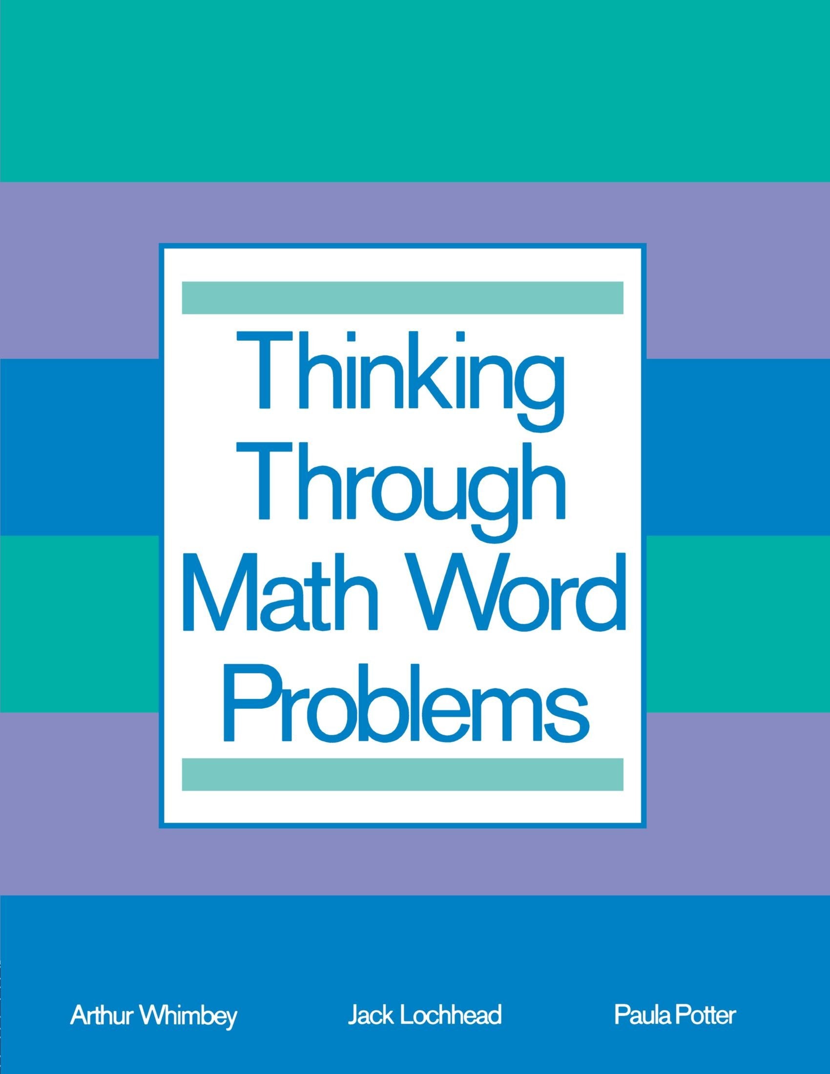 Thinking Through Math Word Problems: Strategies For Intermediate Elementary School Students,Used