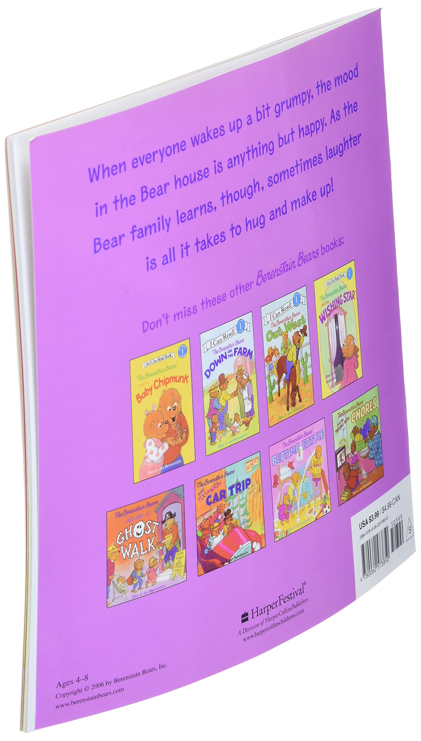 The Berenstain Bears Hug and Make Up,Used