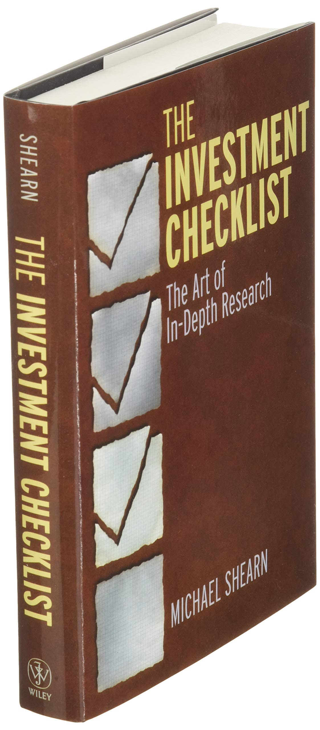 The Investment Checklist: The Art of InDepth Research,New