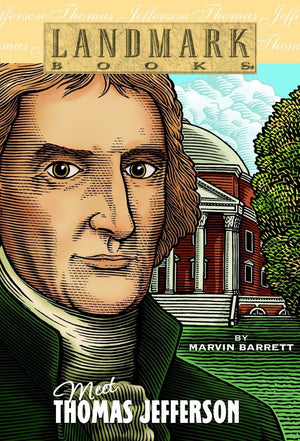Meet Thomas Jefferson (Landmark Books)-used