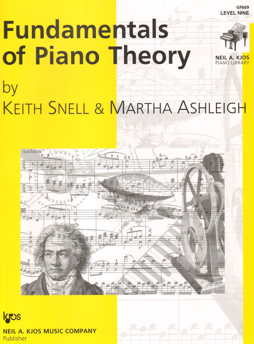 GP669  Fundamentals of Piano Theory  Level Nine (Neil A Kjos Piano Library),Used
