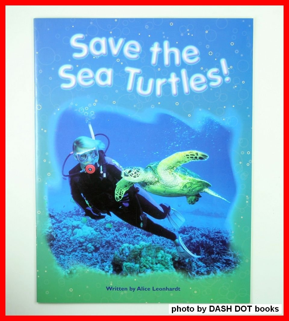Save the Sea Turtles!: Leveled Reader (Steckvaughn Pairit Books Transition 23),Used