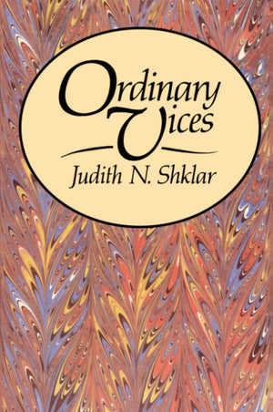 Ordinary Vices (Belknap Press),New