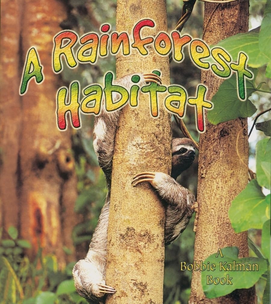 A Rainforest Habitat (Paperback) (Introducing Habitats),Used