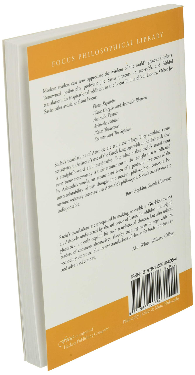 Aristotle's Nicomachean Ethics (Focus Philosophical Library Series),Used