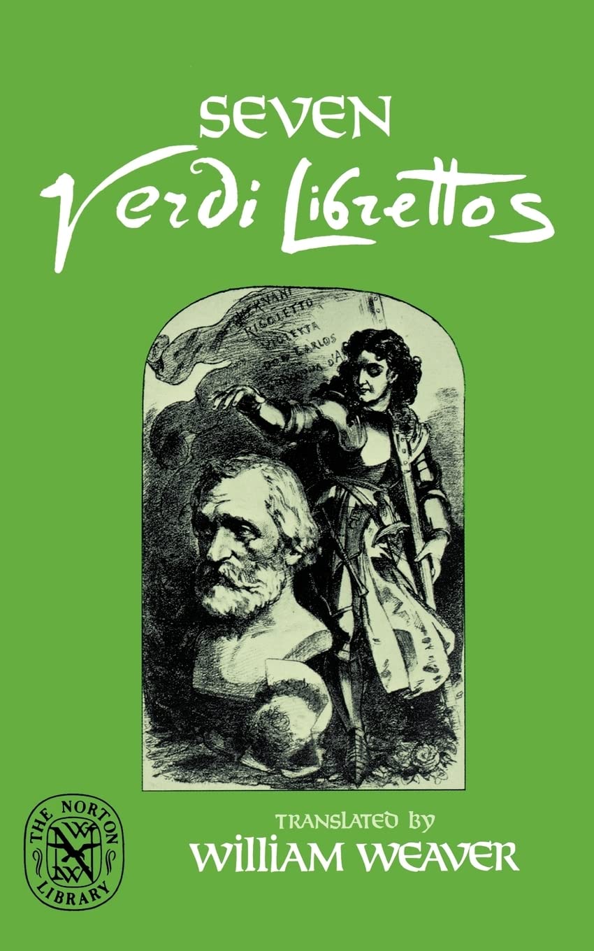 Seven Verdi Librettos (English and Italian Edition),Used
