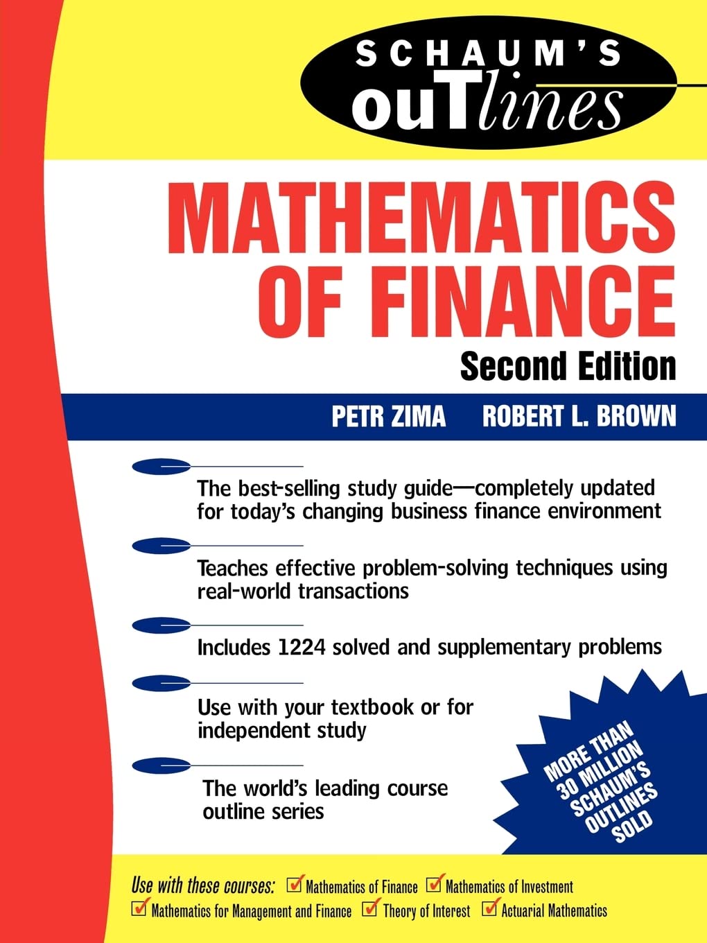 Schaum's Outline of Mathematics of Finance,Used