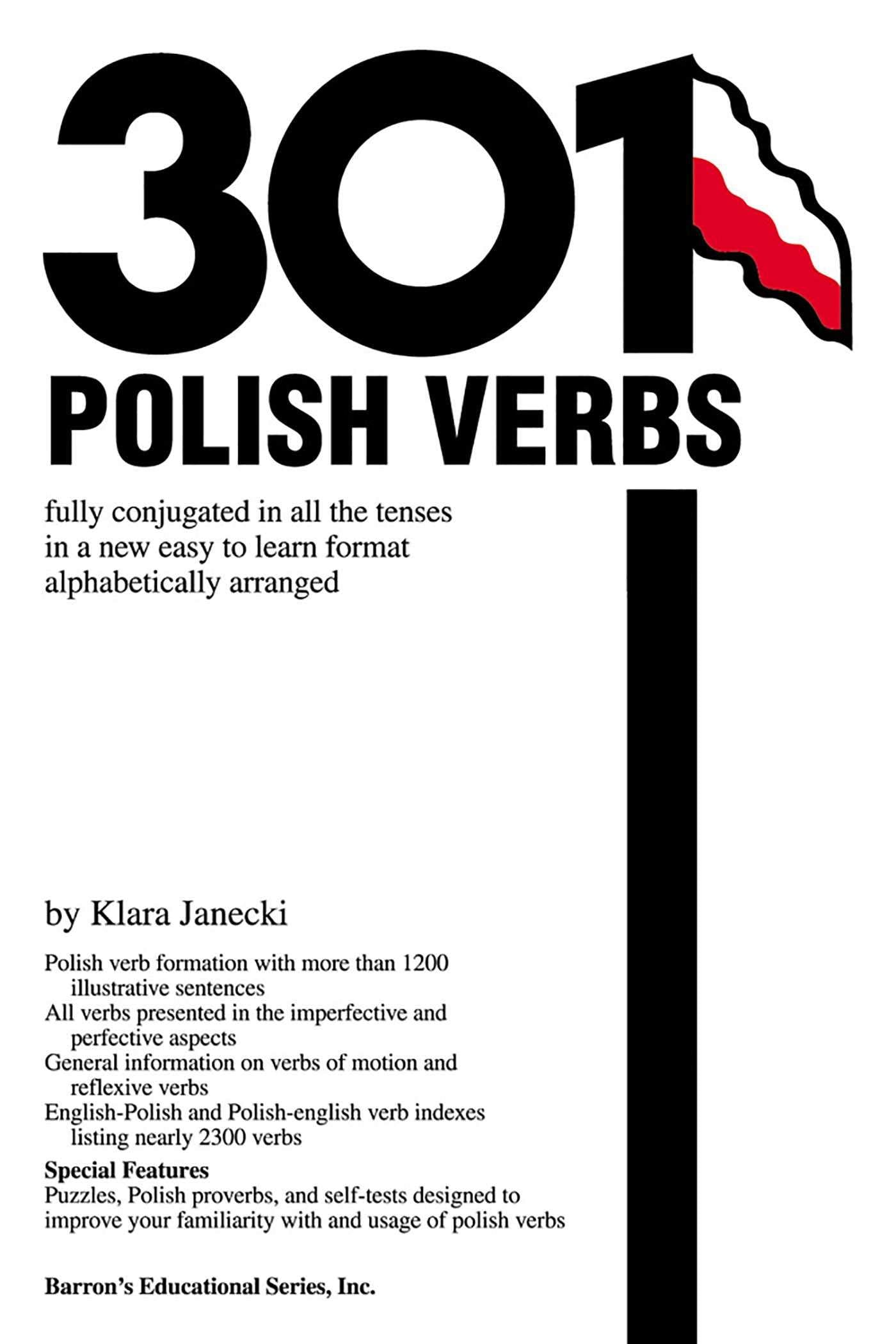 301 Polish Verbs (Barron's Verb Series),Used