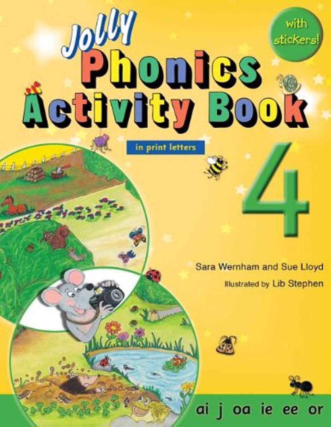 Jolly Phonics Activity Book: In Print Letters (4) (Jolly Phonics Activity Books, Set 17),Used