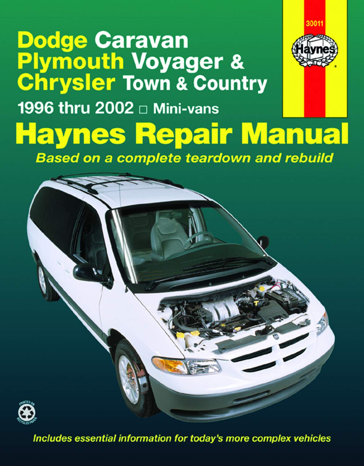 Dodge Caravan, Plymouth Voyager & Chrysler Town & Country including Grand Caravan (9602) Haynes Repair Manual (Does not include,Used