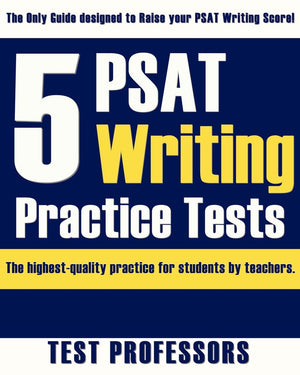 5 PSAT Writing Practice Tests,Used
