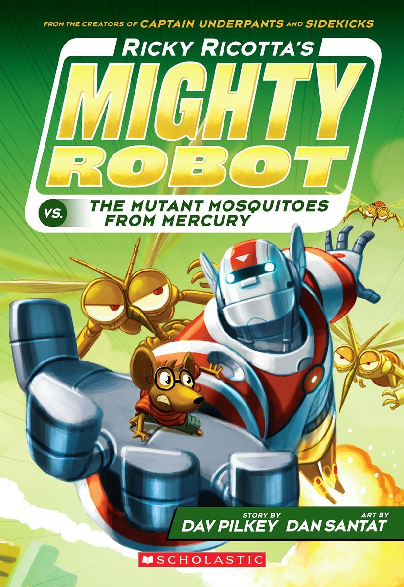 Ricky Ricotta'S Mighty Robot Vs. The Mutant Mosquitoes From Mercury (Ricky Ricotta'S Mighty Robot #2) (2),Used