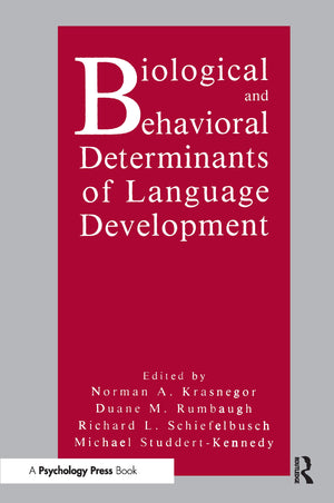Biological And Behavioral Determinants Of Language Development,Used