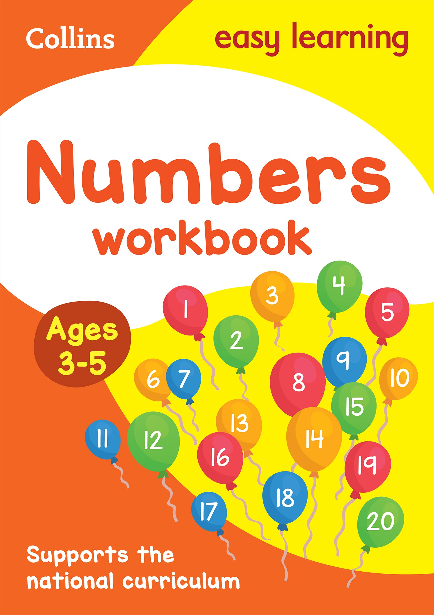 Numbers Workbook: Ages 35 (Collins Easy Learning Preschool),Used