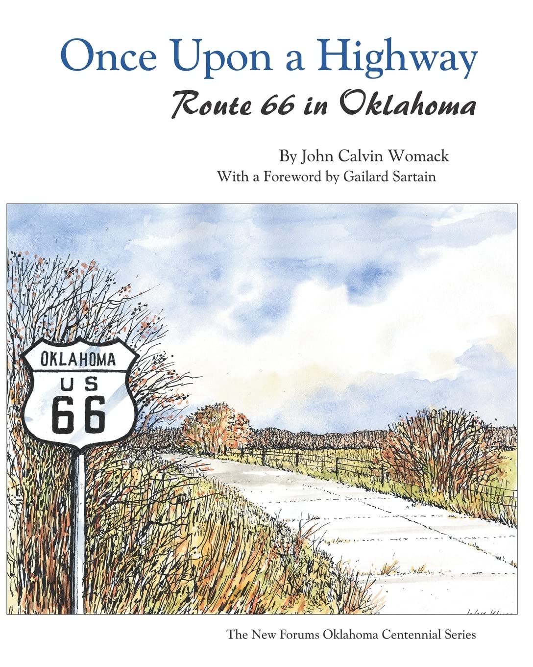 Once Upon A Highway: Route 66 In Oklahoma,Used