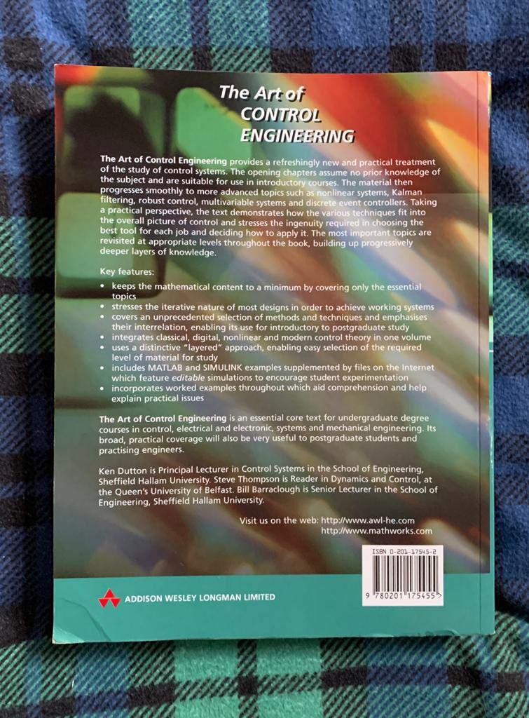 The Art of Control Engineering,Used