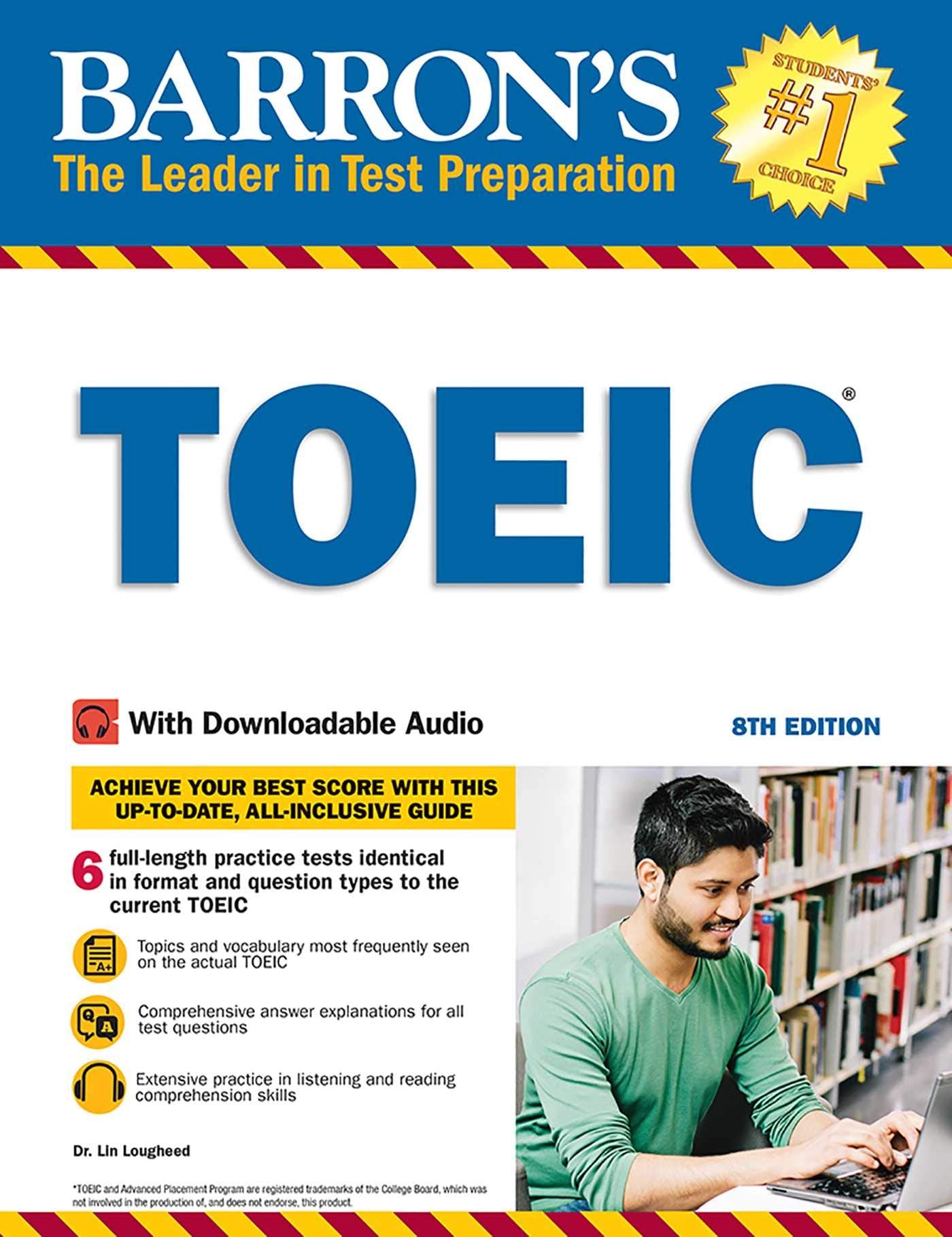 Toeic: With Downloadable Audio (Barron'S Test Prep)