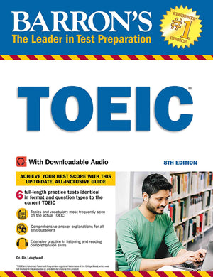 Toeic: With Downloadable Audio (Barron'S Test Prep)