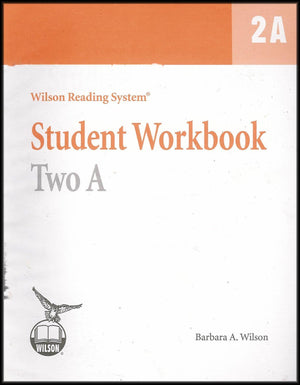 Wilson Reading System  Student Workbook Two A,Used
