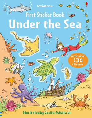 First Sticker Book Under The Sea (First Sticker Books),New