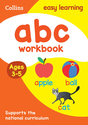 ABC Workbook: Ages 35 (Collins Easy Learning Preschool),Used