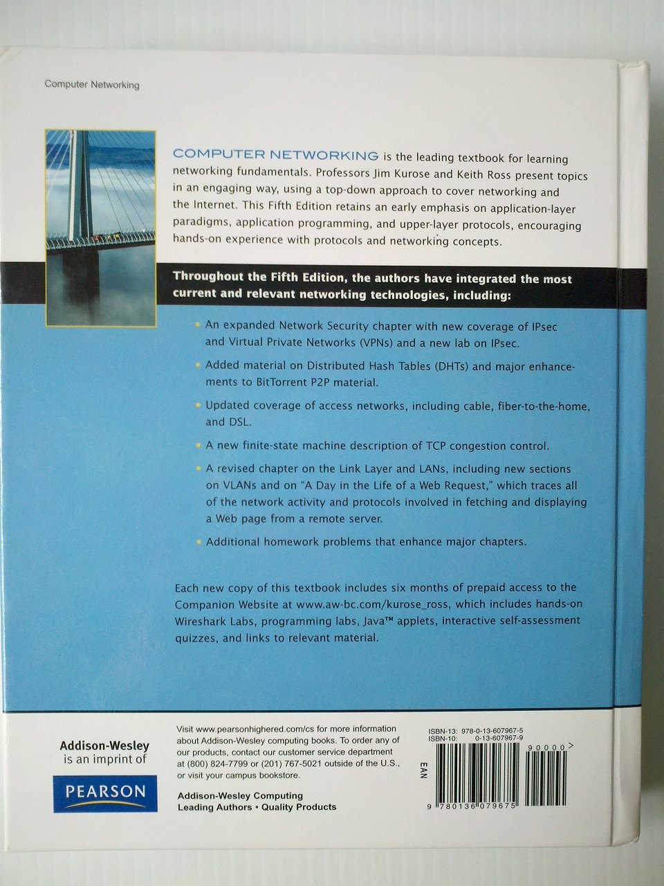Computer Networking: A Topdown Approach (5Th Edition)