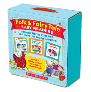 Folk & Fairy Tale Easy Readers Parent Pack: 15 Classic Stories That Are 'Just Right' For Young Readers-used
