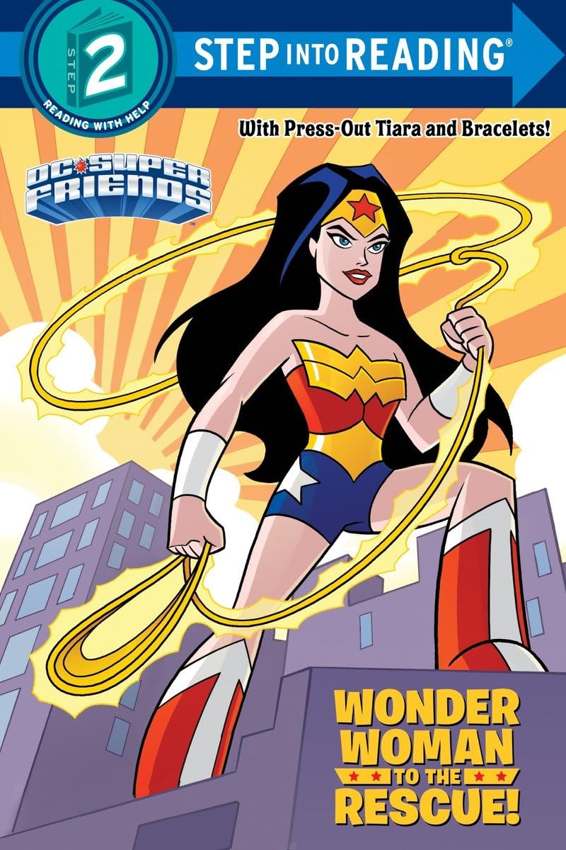 Wonder Woman to the Rescue! (DC Super Friends) (Step into Reading),Used