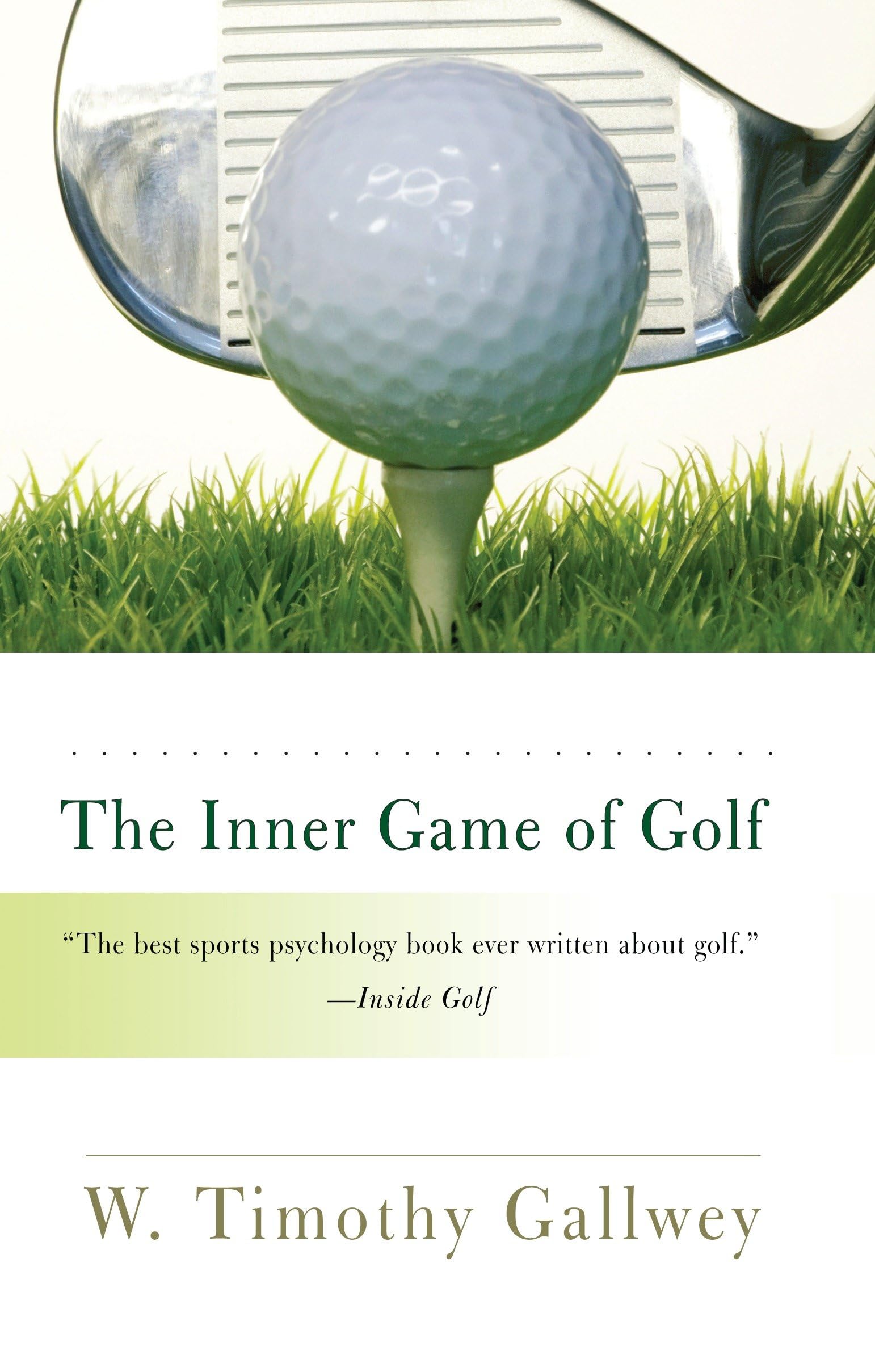 The Inner Game Of Golf,New