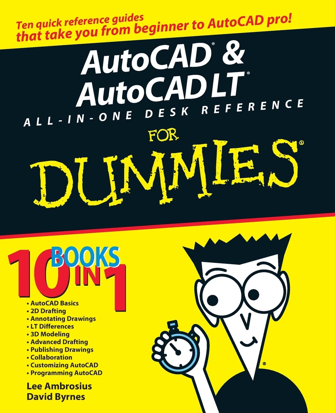 AutoCAD & AutoCAD LT AllinOne Desk Reference For Dummies (For Dummies (Computer/Tech)),Used