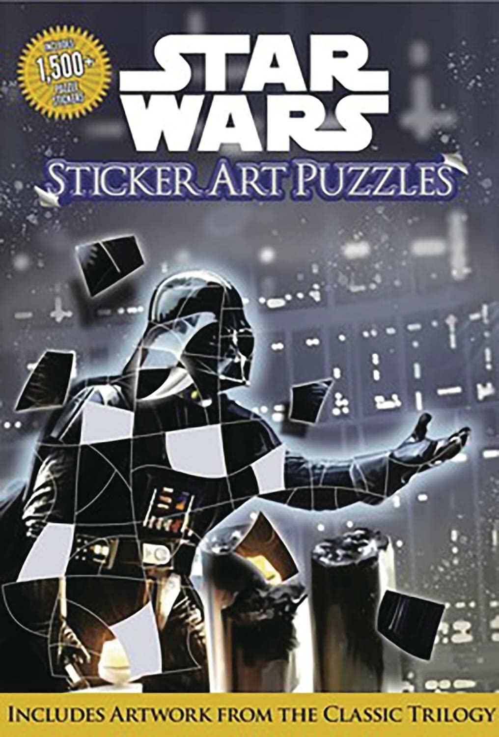 Star Wars Sticker Art Puzzles,Used