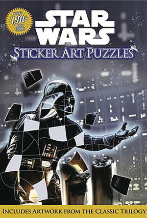 Star Wars Sticker Art Puzzles,Used
