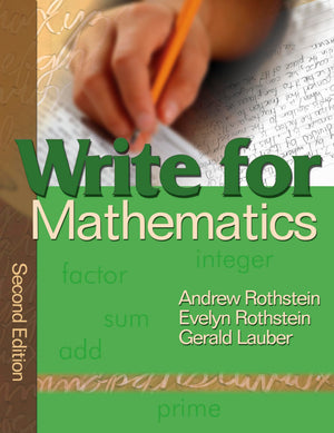 Write for Mathematics,Used