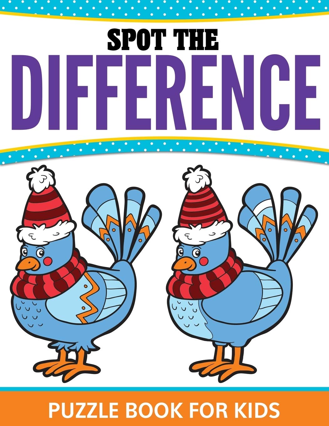 Spot The Difference Puzzle Book For Kids,Used