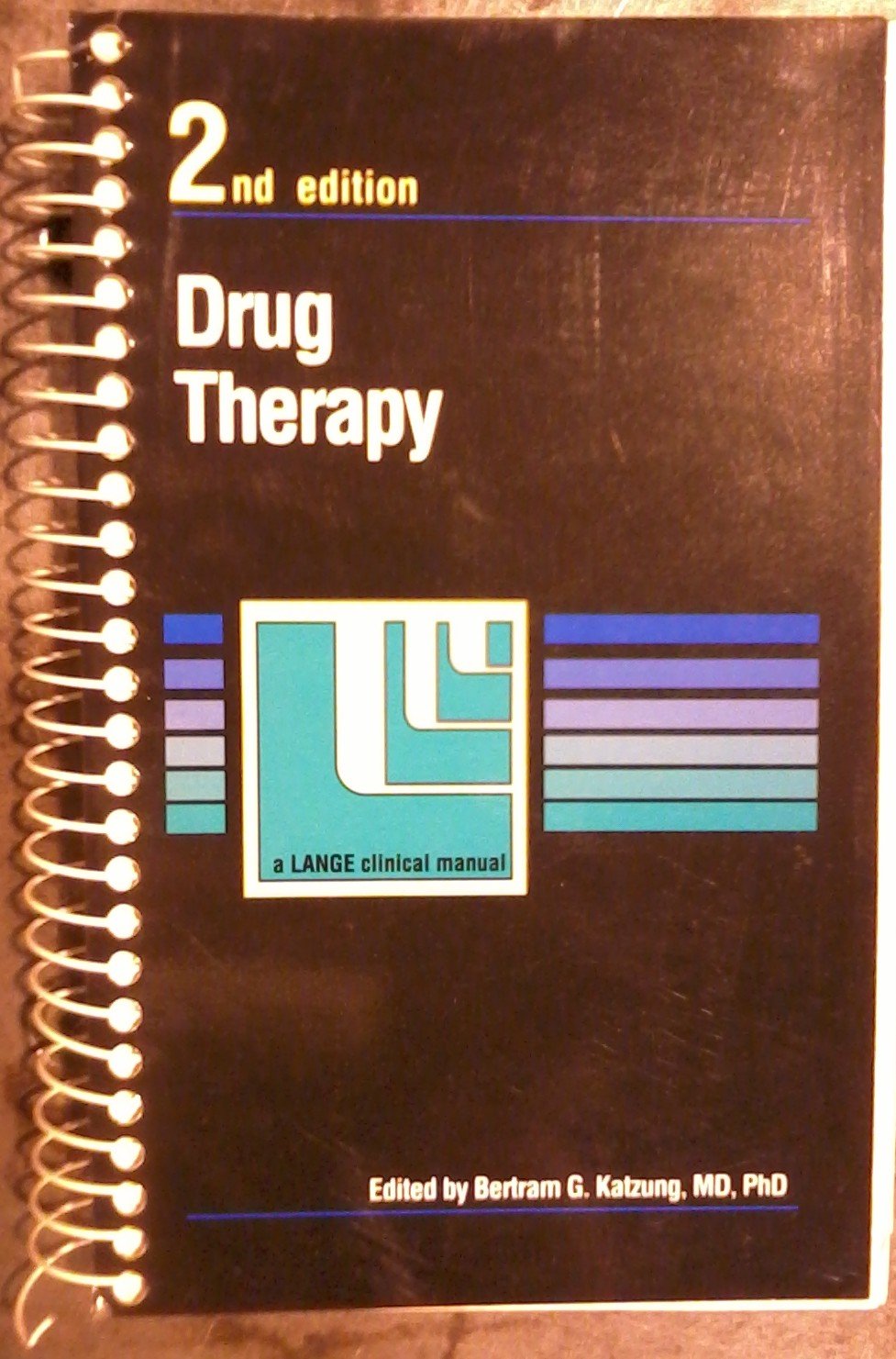 Drug Therapy: A Lange Clinical Manual (Lange Clinical Manuals),Used
