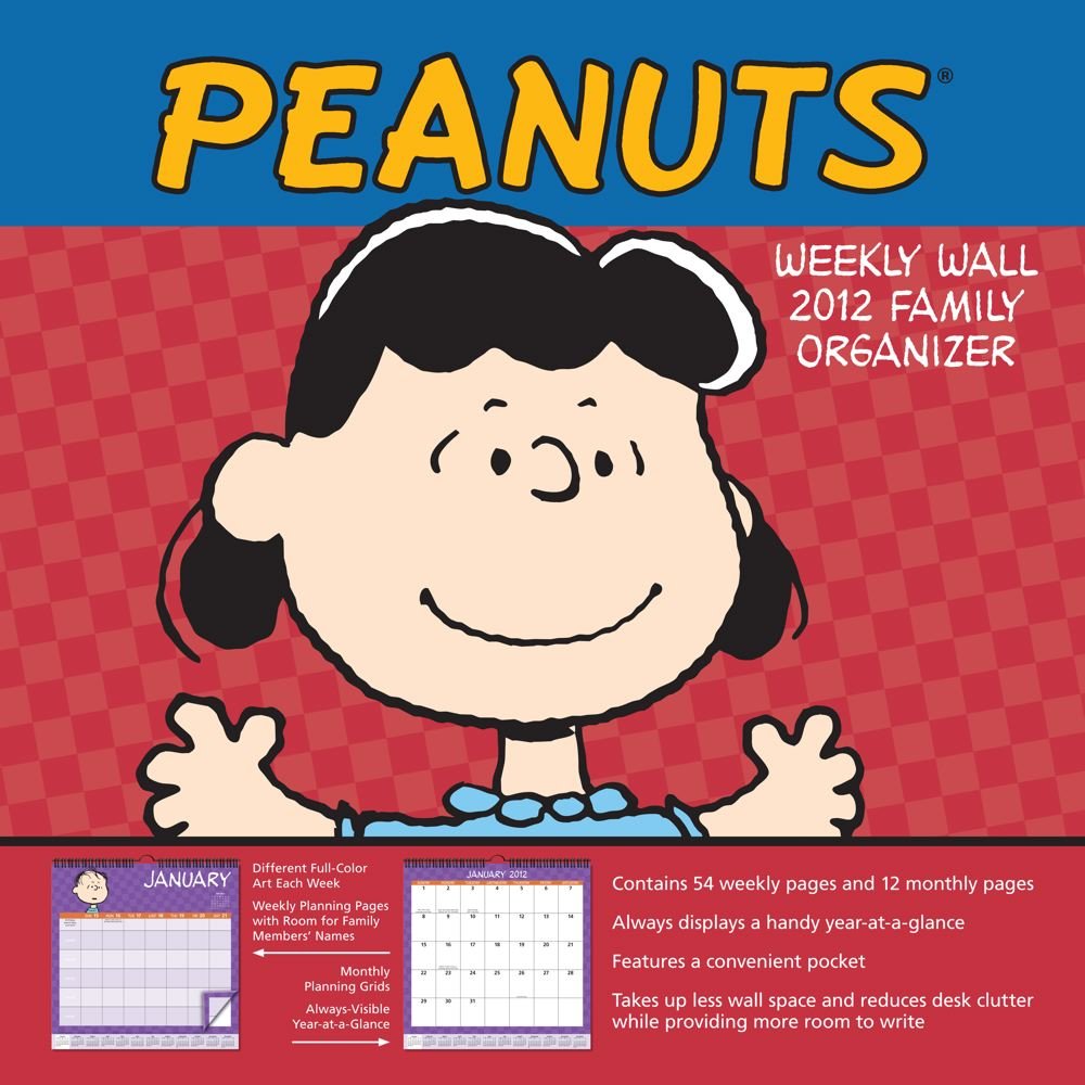 Peanuts: 2012 Weekly Wall Calendar,New