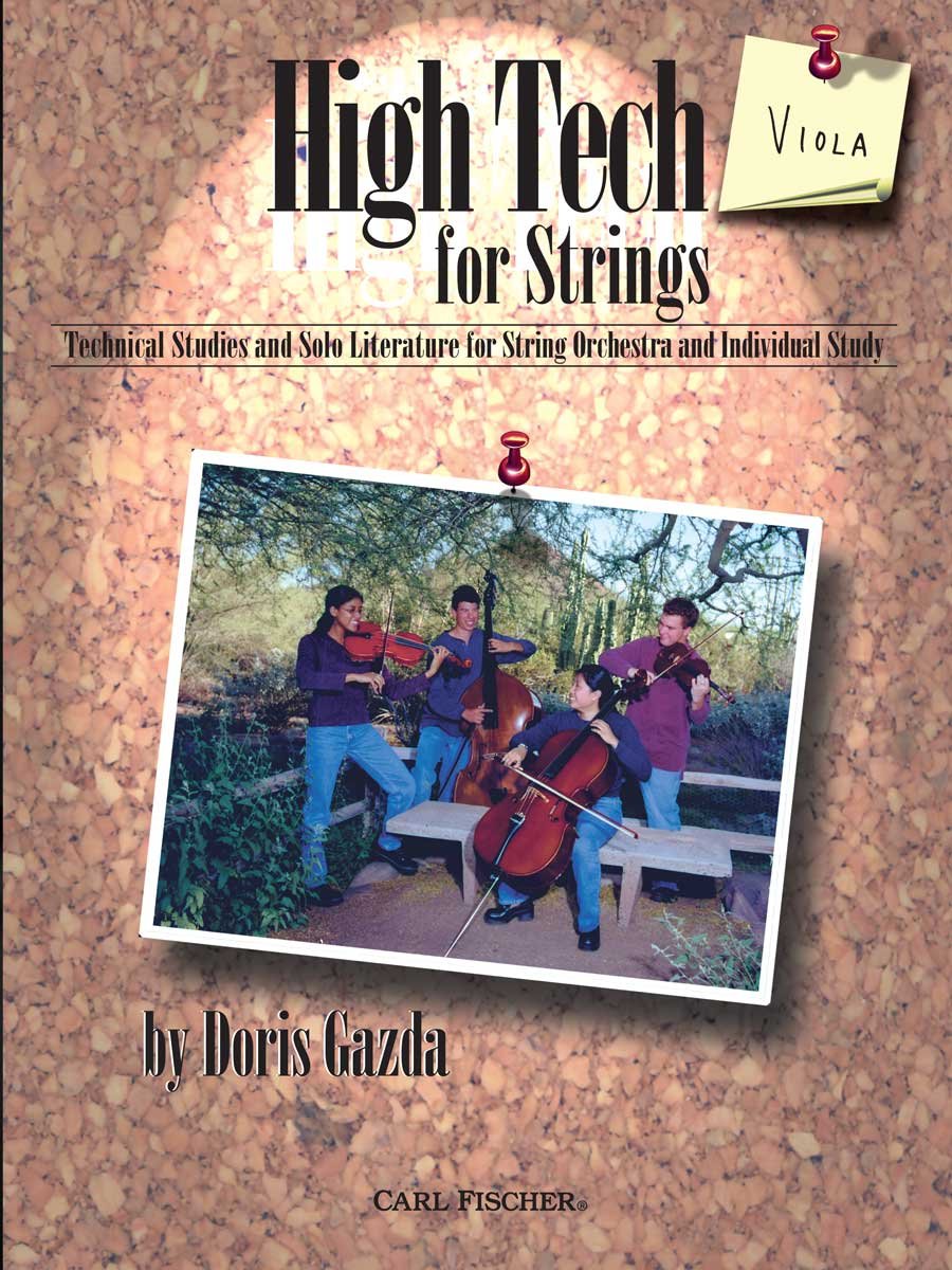 High Tech for Strings, Viola : Technical Studies and Solo Literature for String Orchestra and Individual Study (MUSIQUE D'ENSEM),Used