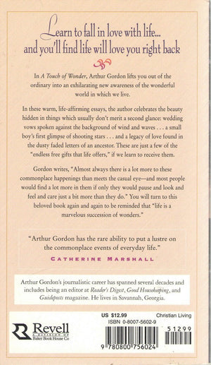 A Touch Of Wonder: Staying In Love With Life,New