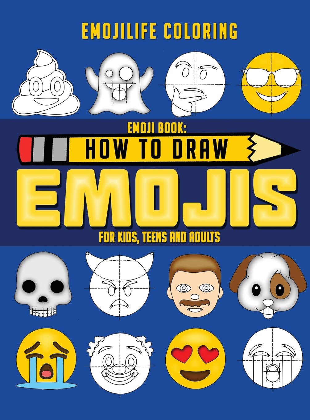 How to Draw Emojis: Learn to Draw 50 of your Favourite Emojis  For Kids, Teens & Adults,Used