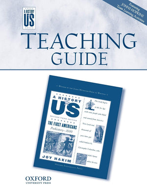 Teaching Guide to First Americans Grade 8 REV 3e Hofus,Used