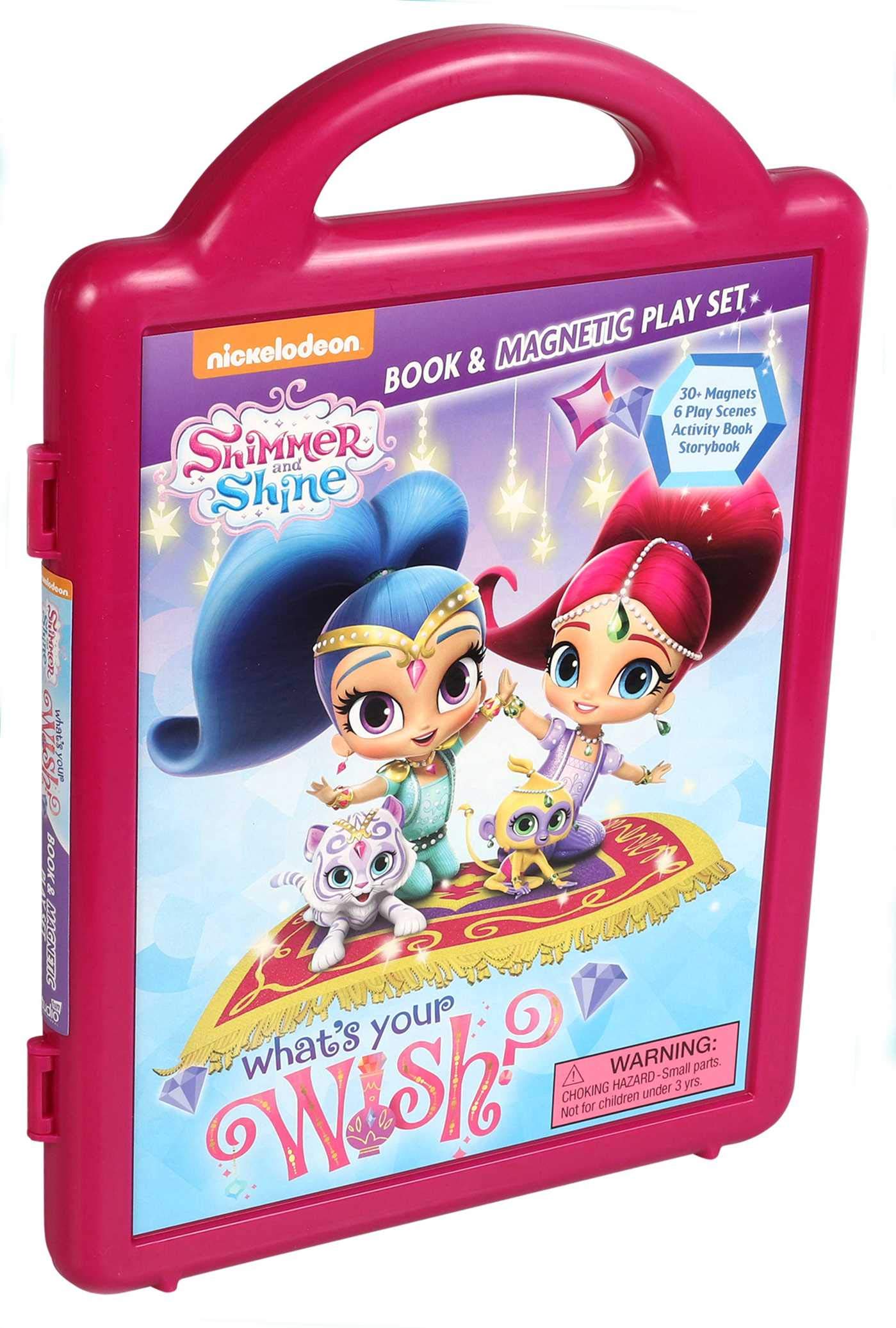 Nickelodeon Shimmer and Shine: What's Your Wish?: Book & Magnetic Play Set,Used