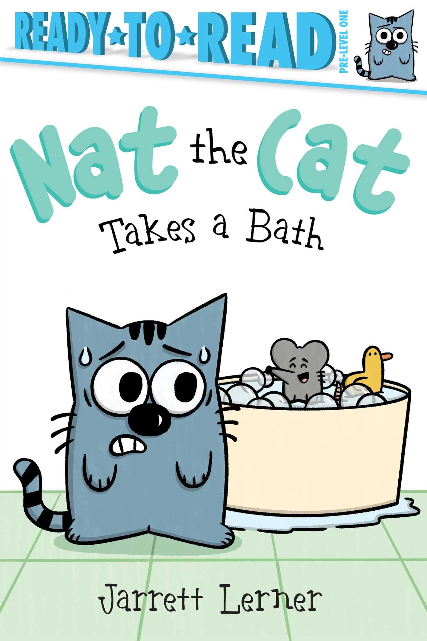 Nat The Cat Takes A Bath: Readytoread Prelevel 1,Used