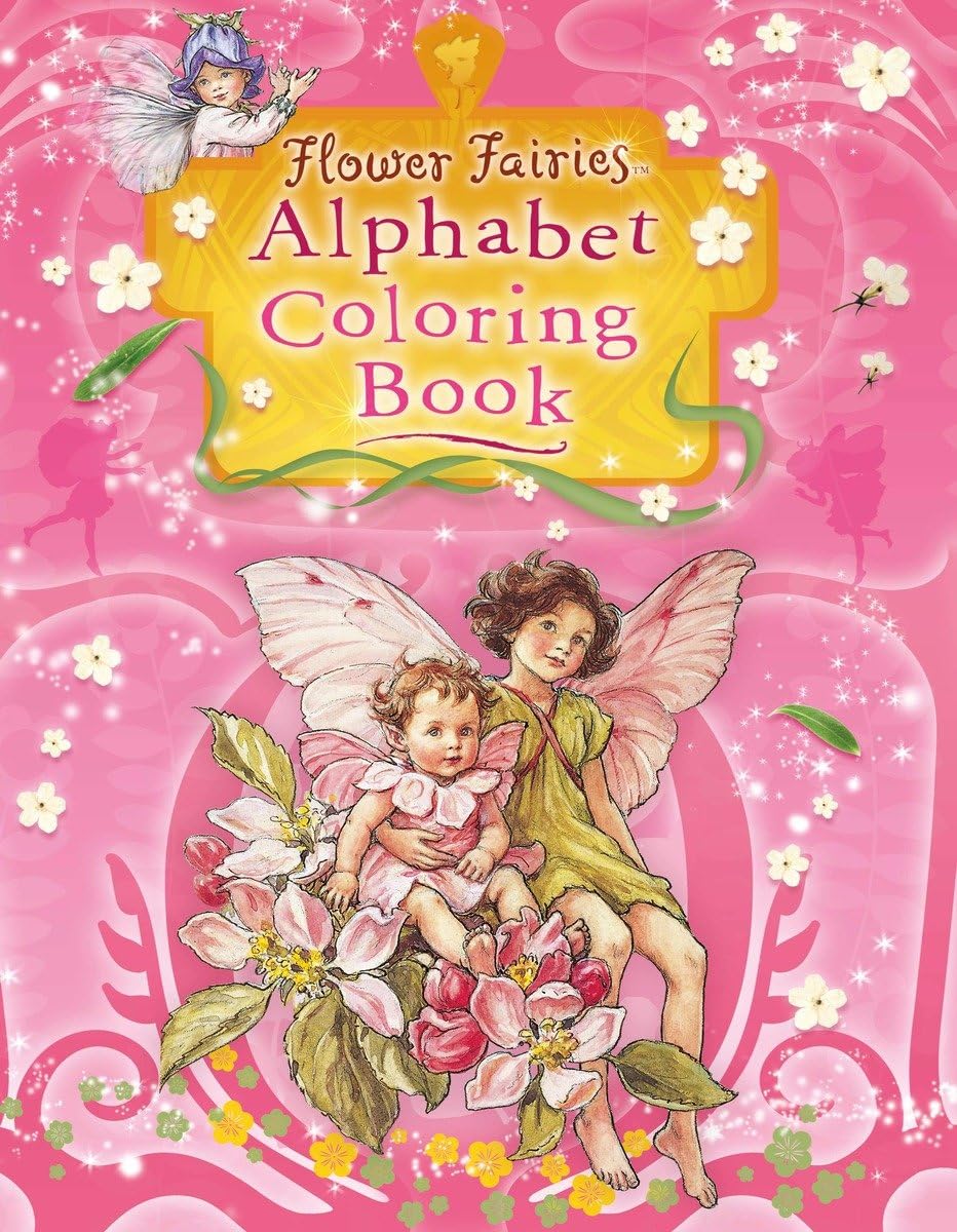 Flower Fairies Alphabet Coloring Book,Used