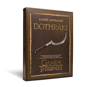 Living Language Dothraki: A Conversational Language Course Based on the Hit Original HBO Series Game of Thrones (Living Language,Used