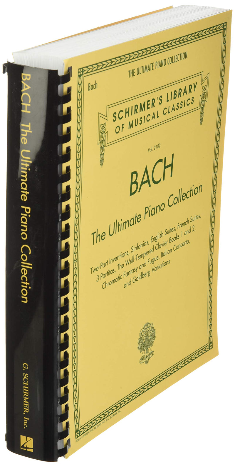 Bach: The Ultimate Piano Collection: Schirmer Library of Classics Volume 2102 (Schirmer's Library of Musical Classics, 2102),Used