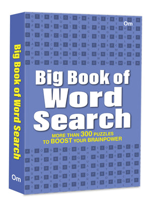 Word Search: Big Book Of Word Search - More Than 300 Puzzles To Boost Your Brainpower - Word Activity For Kids