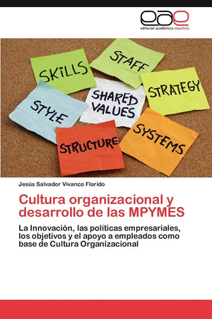 Cultura organizacional y desarrollo de las MPYMES: La Innovacin, las polticas empresariales, los objetivos y el apoyo a empl,Used